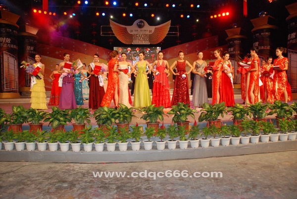 2009新丝路中国(常德)模特大赛总决赛完美谢幕