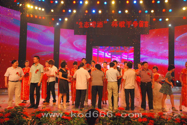 为第五届常德电视歌手争霸赛决赛提供礼仪服务