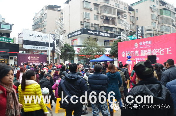 恒大华府石门路演