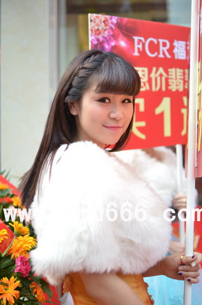 福泽人珠宝常德店开业模特服务