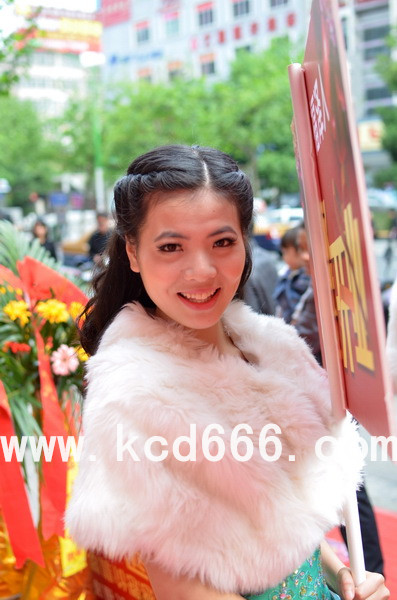 福泽人珠宝常德店开业模特服务
