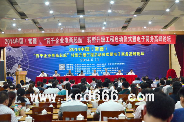 常德百千企业电商启航启动仪式